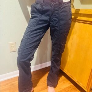 Hollister Women's Navy Boot Cut Cargo Pants size 000